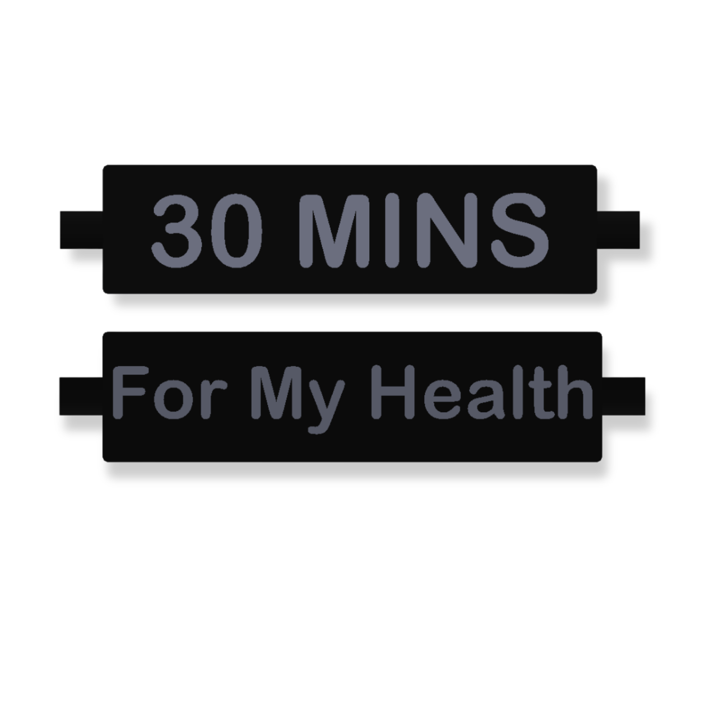 Motivation Phrase Plate for Phone Riser
