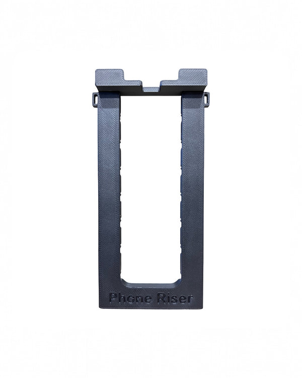 Phone riser on a white background